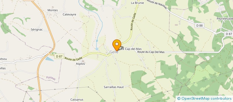 localisation de l'entreprise MONSIEUR JULIEN SOULIE à CAUSSE-ET-DIEGE