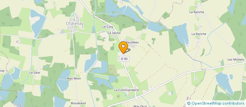 localisation de l'entreprise MONSIEUR JULIEN SOURIOUX  CHATENAY