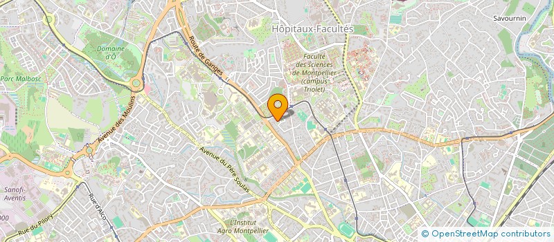 localisation de l'entreprise MONSIEUR JULIEN SOUVIGNET à MONTPELLIER