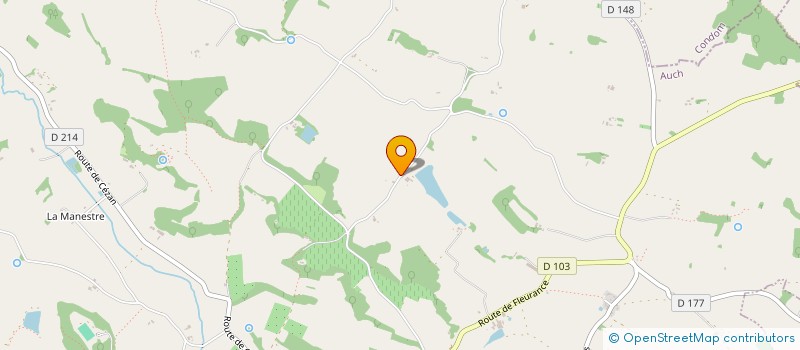 localisation de l'entreprise MONSIEUR JULIEN SOWINSKI  FLEURANCE