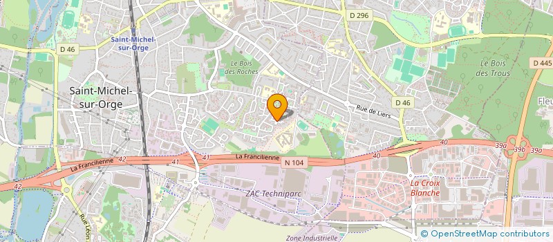 localisation de l'entreprise MONSIEUR JULIEN SPAGNOLO  SAINT-MICHEL-SUR-ORGE