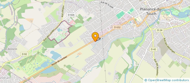 localisation de l'entreprise MONSIEUR JULIEN SPICA  PLAISANCE-DU-TOUCH