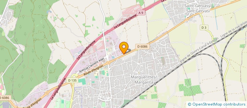 localisation de l'entreprise MONSIEUR JULIEN SPINATTI  MARGUERITTES