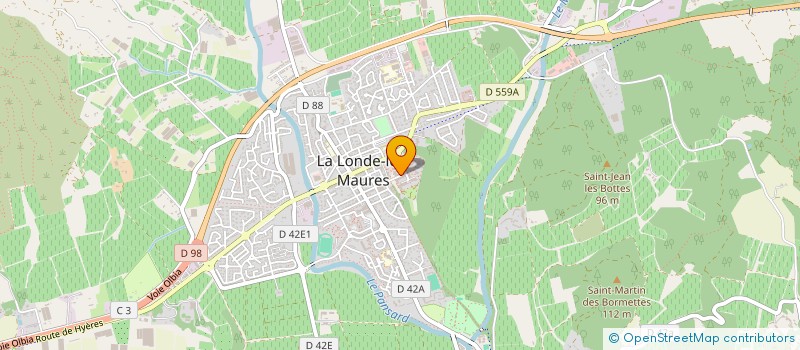 localisation de l'entreprise MONSIEUR JULIEN SPITZ-MESSINA  LA LONDE-LES-MAURES