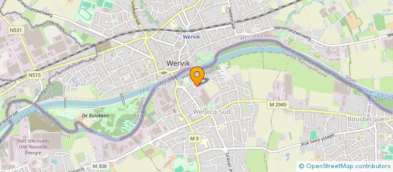 localisation de l'entreprise MONSIEUR JULIEN SPREUX  WERVICQ-SUD