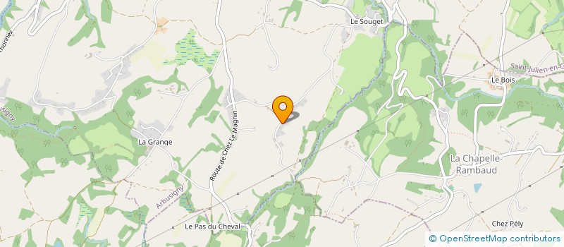 localisation de l'entreprise MONSIEUR JULIEN STAELENS  ARBUSIGNY