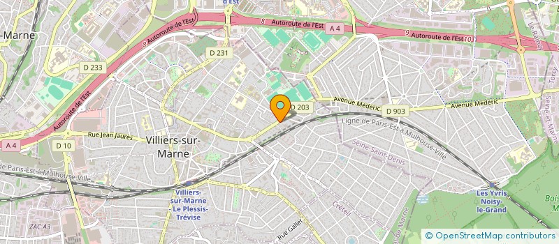 localisation de l'entreprise MONSIEUR JULIEN STARA à VILLIERS-SUR-MARNE