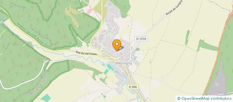 localisation de l'entreprise MONSIEUR JULIEN STEINBRUNN à MESSIGNY-ET-VANTOUX