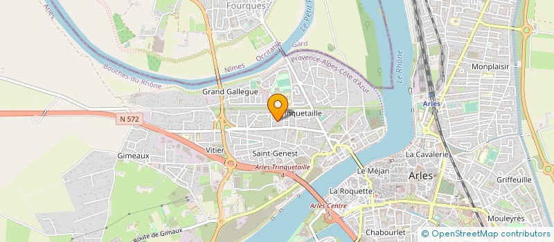 localisation de l'entreprise MONSIEUR JULIEN STOLER  ARLES