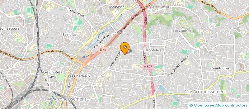 localisation de l'entreprise MONSIEUR JULIEN STORA à MARSEILLE