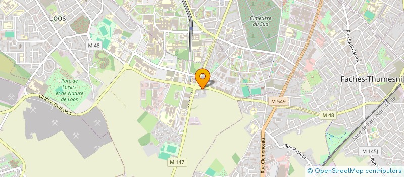 localisation de l'entreprise MONSIEUR JULIEN STORDEUR  LOOS