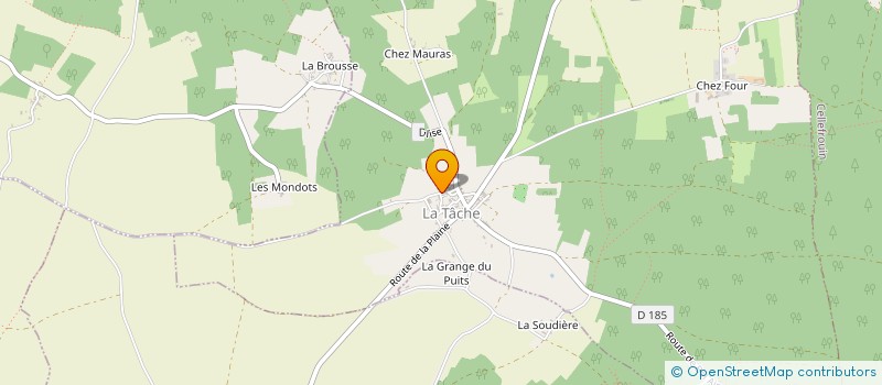 localisation de l'entreprise MONSIEUR JULIEN SUC à LA TACHE