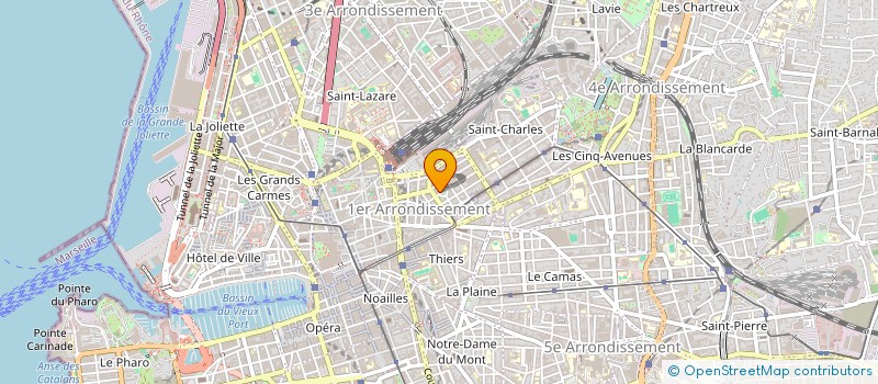 localisation de l'entreprise MONSIEUR JULIEN SUEUR à MARSEILLE