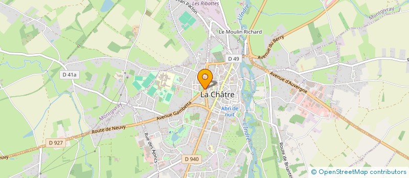 localisation de l'entreprise MONSIEUR JULIEN SURNOM à LA CHATRE