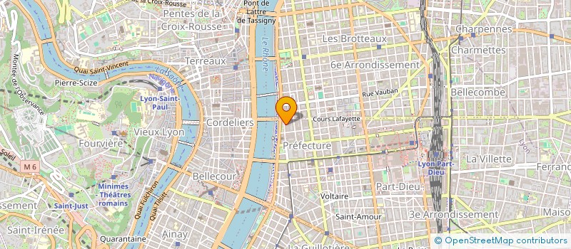 localisation de l'entreprise MONSIEUR JULIEN SYLVAIN JEAN BARTOLI  LYON