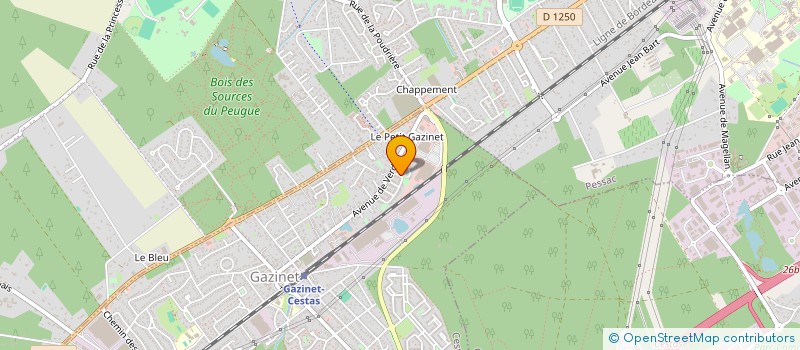 localisation de l'entreprise MONSIEUR JULIEN TABARLY  CANEJAN