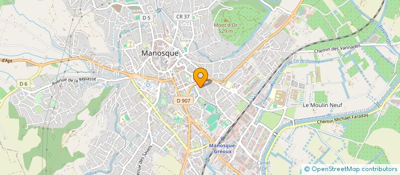 localisation de l'entreprise MONSIEUR JULIEN TABBO à MANOSQUE