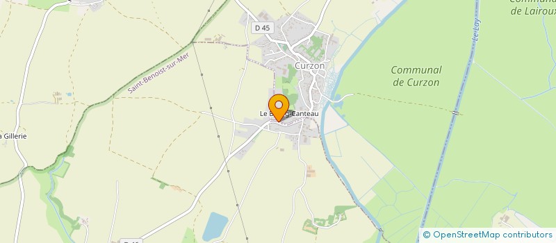 localisation de l'entreprise MONSIEUR JULIEN TAILLER  CURZON