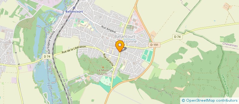 localisation de l'entreprise MONSIEUR JULIEN TANDY  BALLANCOURT-SUR-ESSONNE