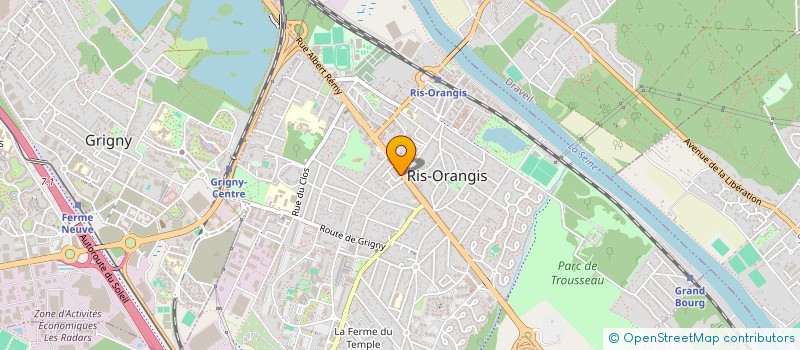 localisation de l'entreprise MONSIEUR JULIEN TANGUN à RIS-ORANGIS