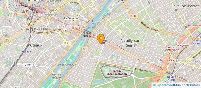 localisation de l'entreprise MONSIEUR JULIEN TANNEVEAU à NEUILLY-SUR-SEINE