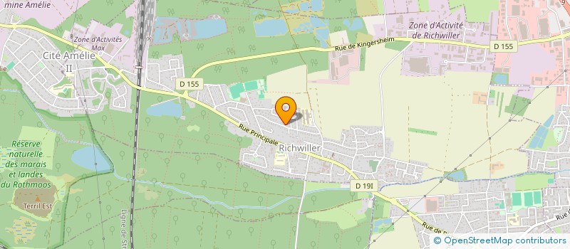 localisation de l'entreprise MONSIEUR JULIEN TANZI  RICHWILLER