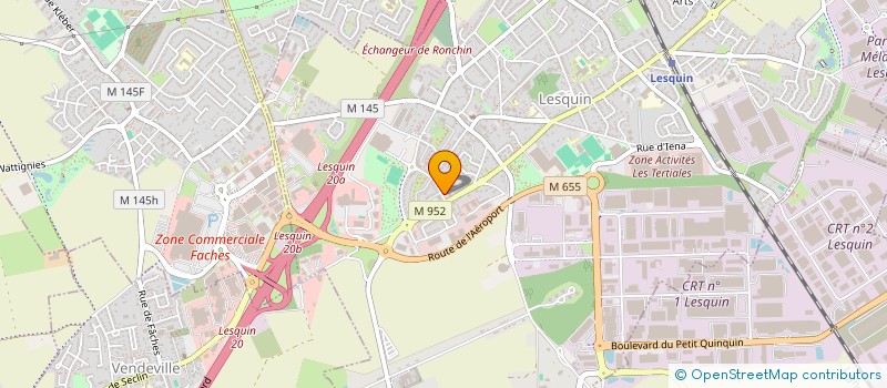 localisation de l'entreprise MONSIEUR JULIEN TARONT à LESQUIN