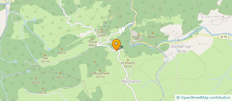 localisation de l'entreprise MONSIEUR JULIEN TARRADE à MONTSERON