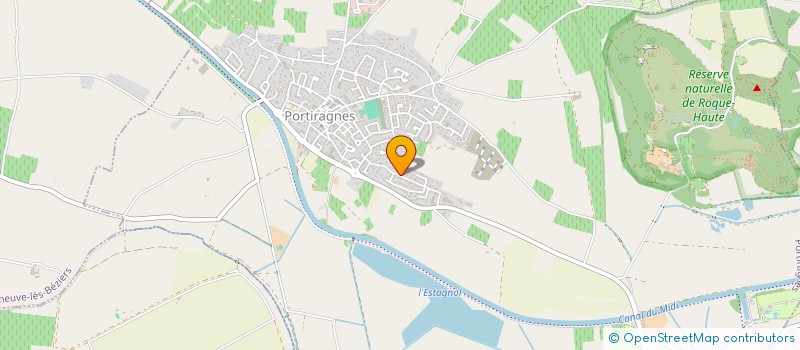 localisation de l'entreprise MONSIEUR JULIEN TARRIUS à PORTIRAGNES