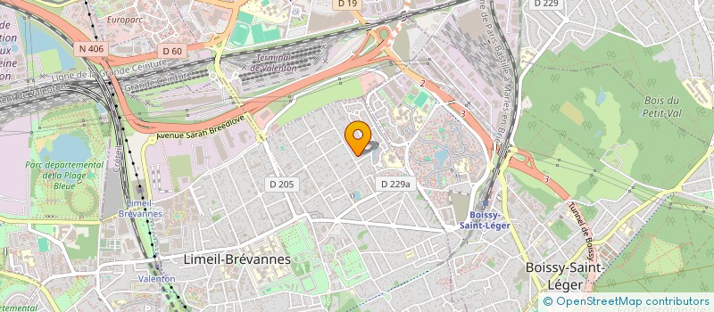 localisation de l'entreprise MONSIEUR JULIEN TASSAN  LIMEIL-BREVANNES