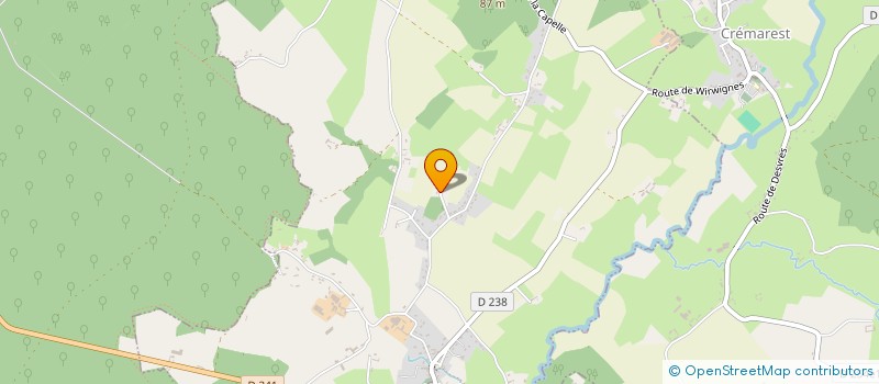 localisation de l'entreprise MONSIEUR JULIEN TASSART  RECLINGHEM