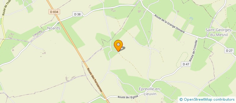 localisation de l'entreprise MONSIEUR JULIEN TASSEL  EPREVILLE-EN-LIEUVIN