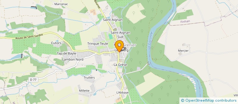 localisation de l'entreprise MONSIEUR JULIEN TASSETTI à MAS-GRENIER