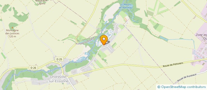 localisation de l'entreprise MONSIEUR JULIEN TEIXEIRA GAMA à ONDREVILLE-SUR-ESSONNE