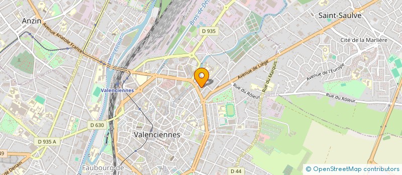 localisation de l'entreprise MONSIEUR JULIEN TELLE à VALENCIENNES