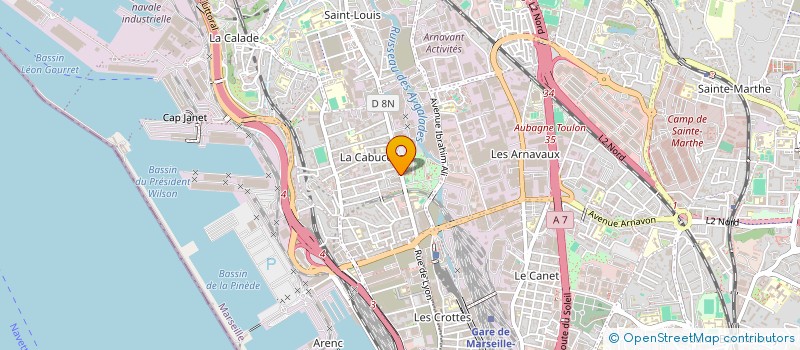 localisation de l'entreprise MONSIEUR JULIEN TERENTI à MARSEILLE