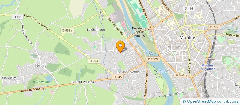 localisation de l'entreprise MONSIEUR JULIEN TESSIER à NEUVY