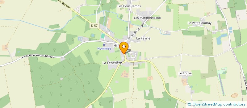 localisation de l'entreprise MONSIEUR JULIEN TESSIER  AVRILLE-LES-PONCEAUX