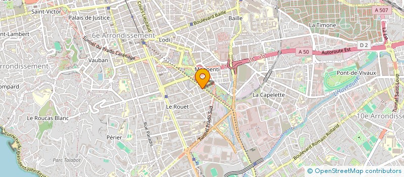 localisation de l'entreprise MONSIEUR JULIEN TESTART à MARSEILLE