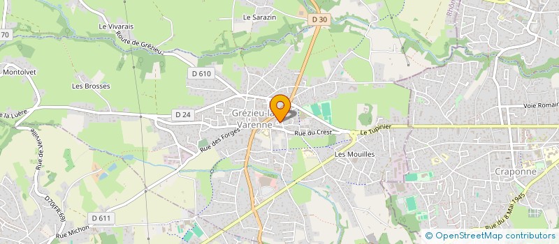 localisation de l'entreprise MONSIEUR JULIEN TESTON à GREZIEU-LA-VARENNE