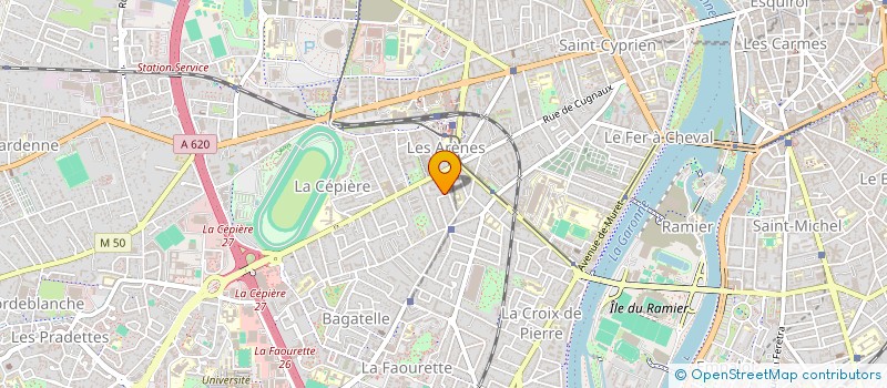 localisation de l'entreprise MONSIEUR JULIEN THEBAULT à TOULOUSE