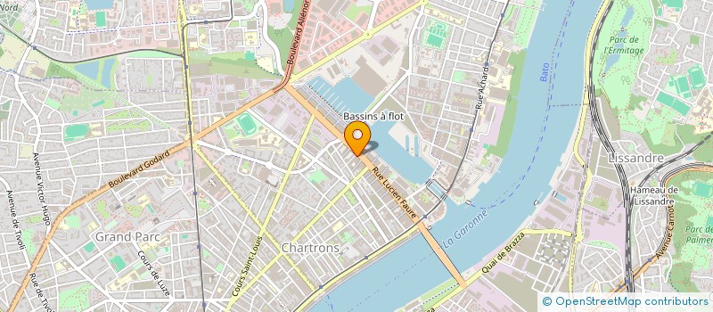 localisation de l'entreprise MONSIEUR JULIEN THEISSING  BORDEAUX