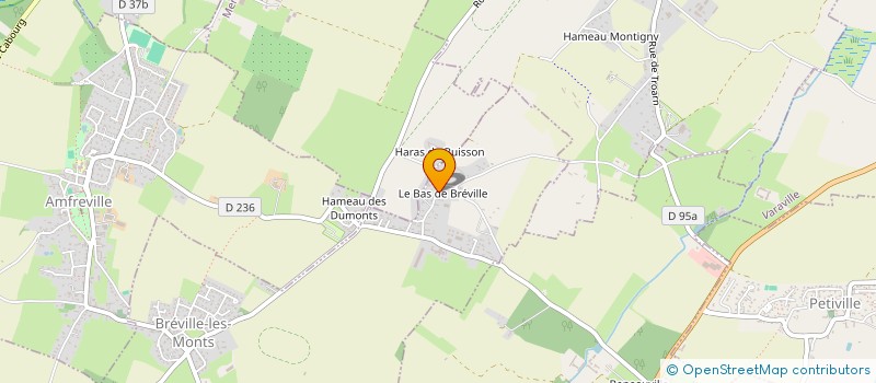 localisation de l'entreprise MONSIEUR JULIEN THIEBLEMONT à BREVILLE-LES-MONTS