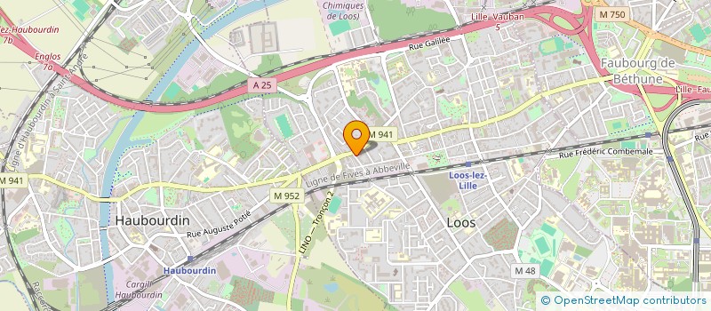 localisation de l'entreprise MONSIEUR JULIEN THILLIEZ  LOOS