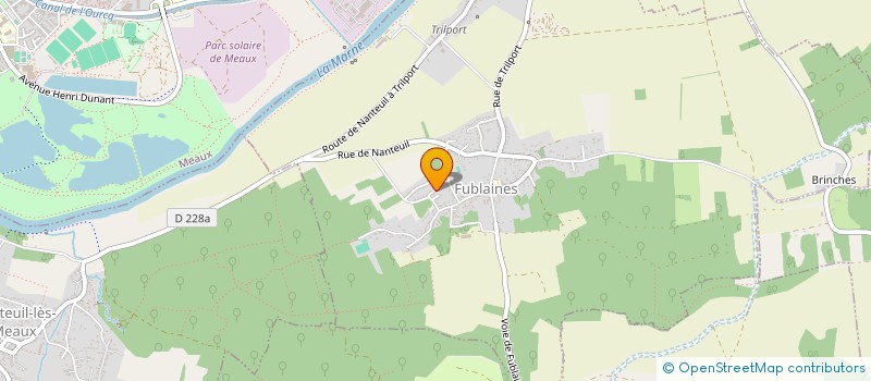 localisation de l'entreprise MONSIEUR JULIEN THOMAS  FUBLAINES