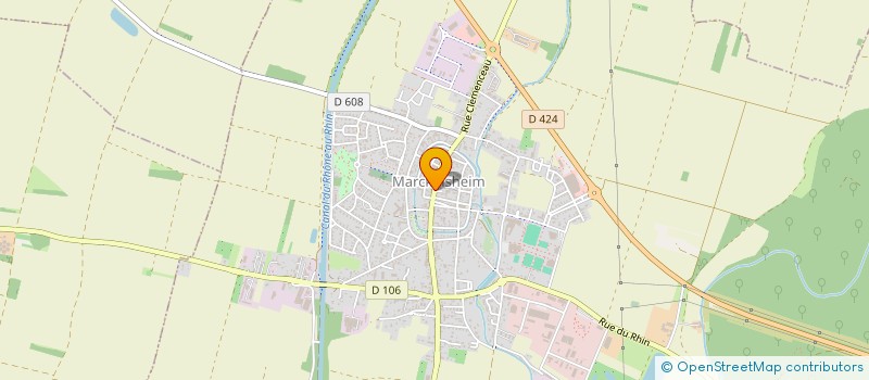 localisation de l'entreprise MONSIEUR JULIEN THOMAS à MARCKOLSHEIM