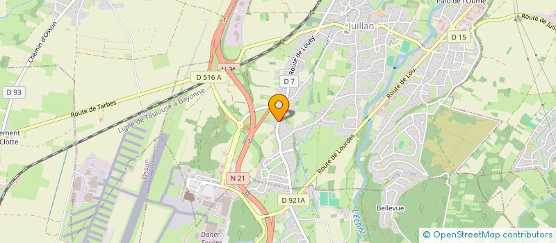 localisation de l'entreprise MONSIEUR JULIEN THOOFT  JUILLAN