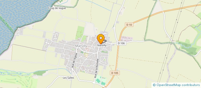 localisation de l'entreprise MONSIEUR JULIEN TIBURCE  NIEUL-SUR-MER