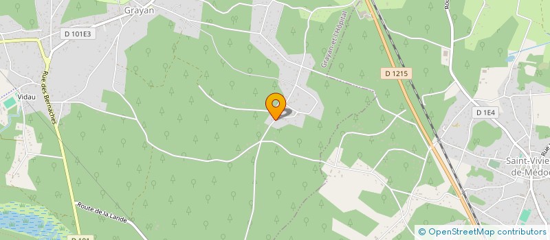 localisation de l'entreprise MONSIEUR JULIEN TINDILIERE  GRAYAN-ET-L'HOPITAL