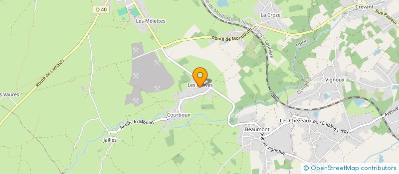 localisation de l'entreprise MONSIEUR JULIEN TINET  HURIEL